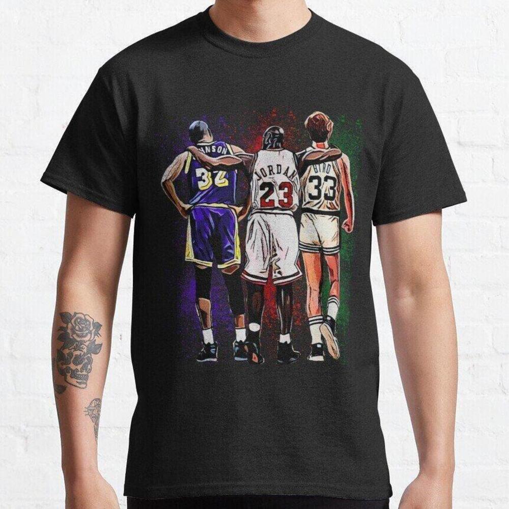 Bird Jordan And Magic Johnson Nba Legends Tshirt